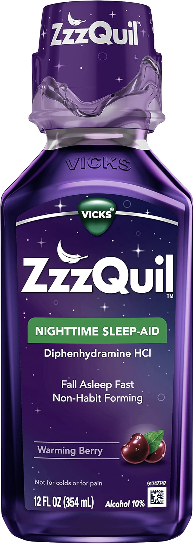 ZzzQuil, Sleep Aid, Nighttime Sleep Aid Liquid